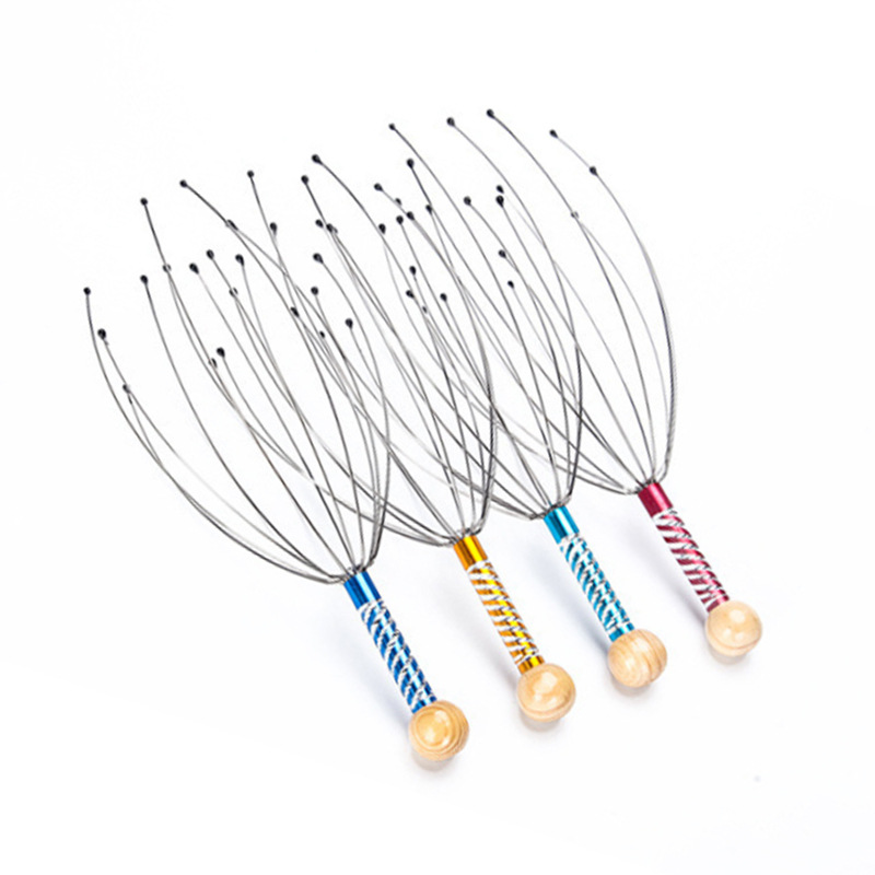 Power Tools Manual - Octopus Head Massager Scratching Scalp Relaxation