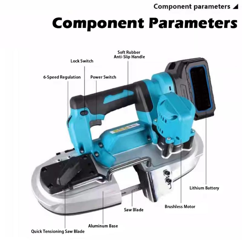 490W Portable Brushless Band S - Power Tools Hand Held บทวิจารณ์และราคา