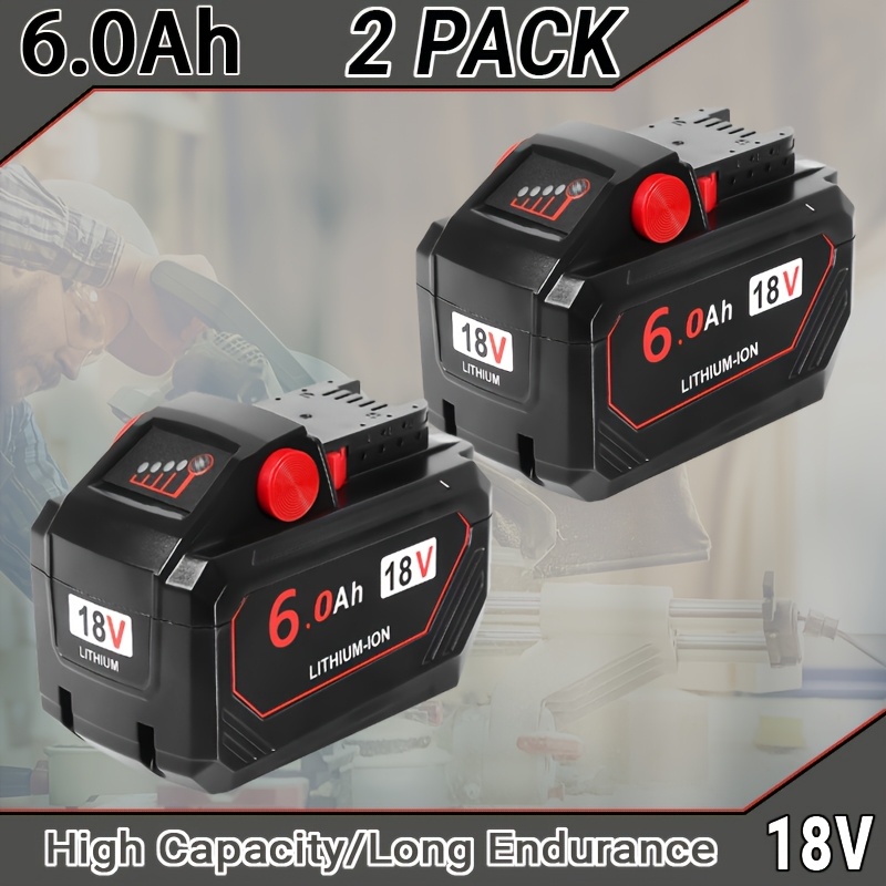 18V 6.0Ah Cordless Battery Pac - Power Tools Hammer บทวิจารณ์และราคา