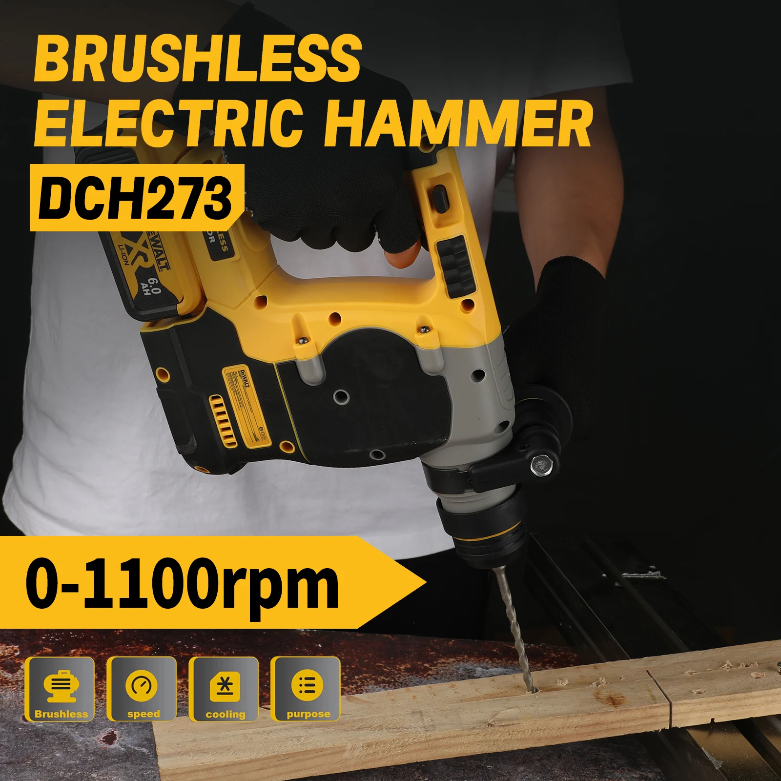 DEWALT DCH273 20V Power Rotary - Power Tools Hammer บทวิจารณ์และราคา