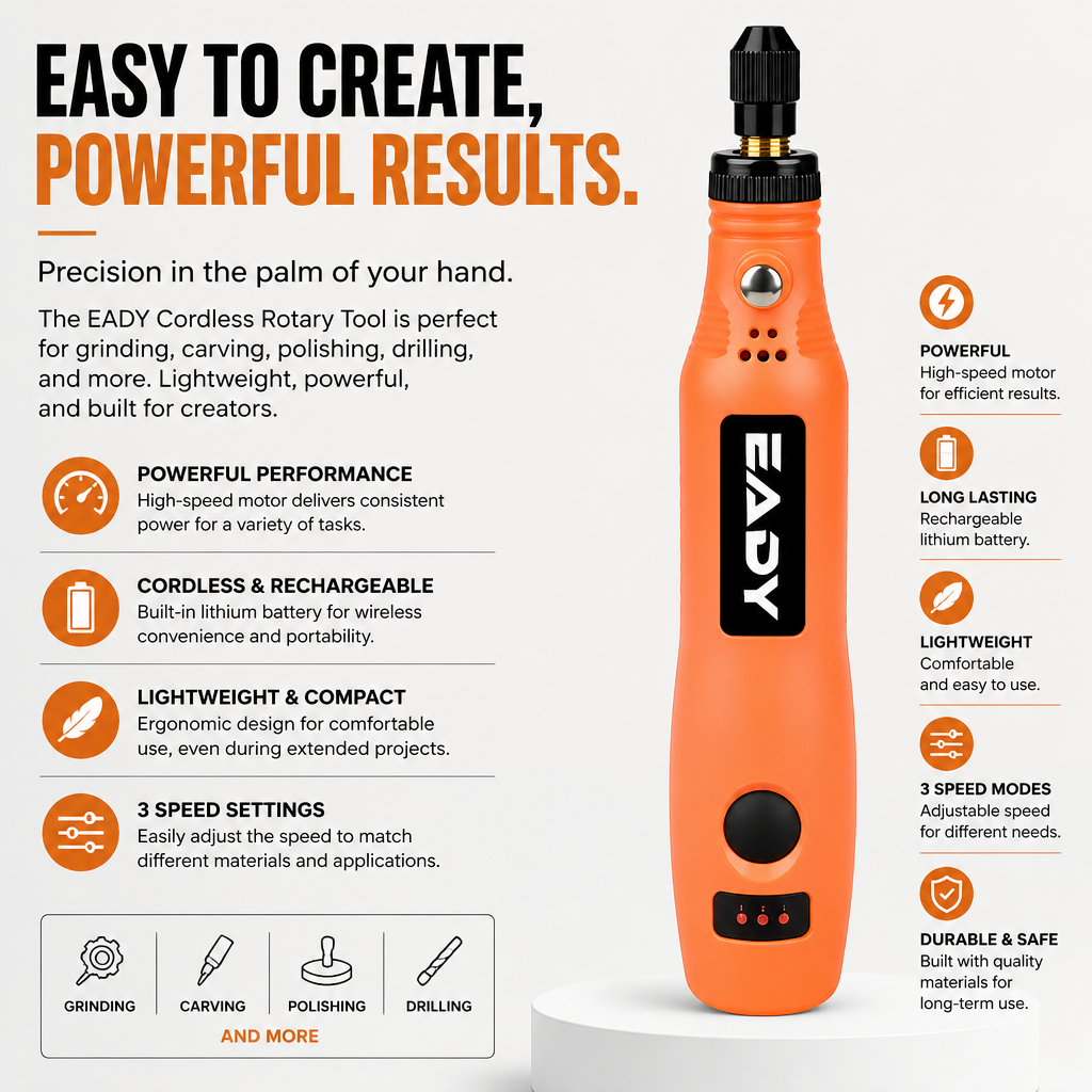 USB Cordless Rotary Tool Kit – - Power Tools For Woodworking บทวิจารณ์และราคา