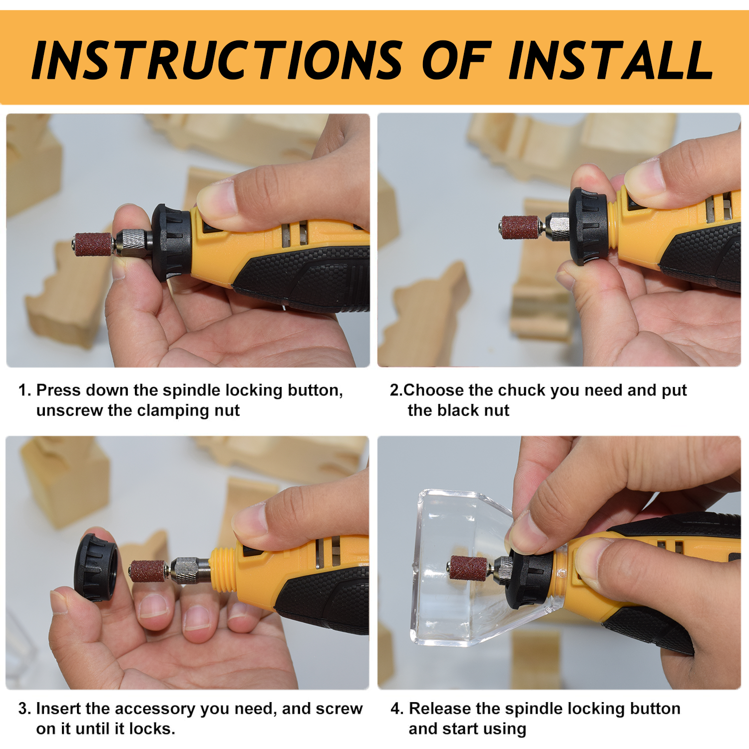 Rotary Tool Kit, Equipped With - Power Tools Manual บทวิจารณ์และราคา