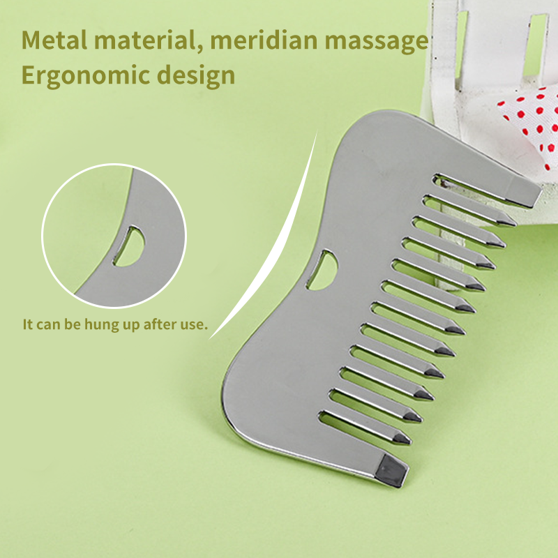 1pc Metal Massage Comb - Wide- - Power Tools Manual บทวิจารณ์และราคา