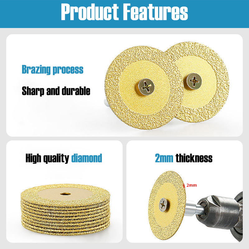 40mm Braze Diamond Saw Blade M - Power Tools Brand บทวิจารณ์และราคา