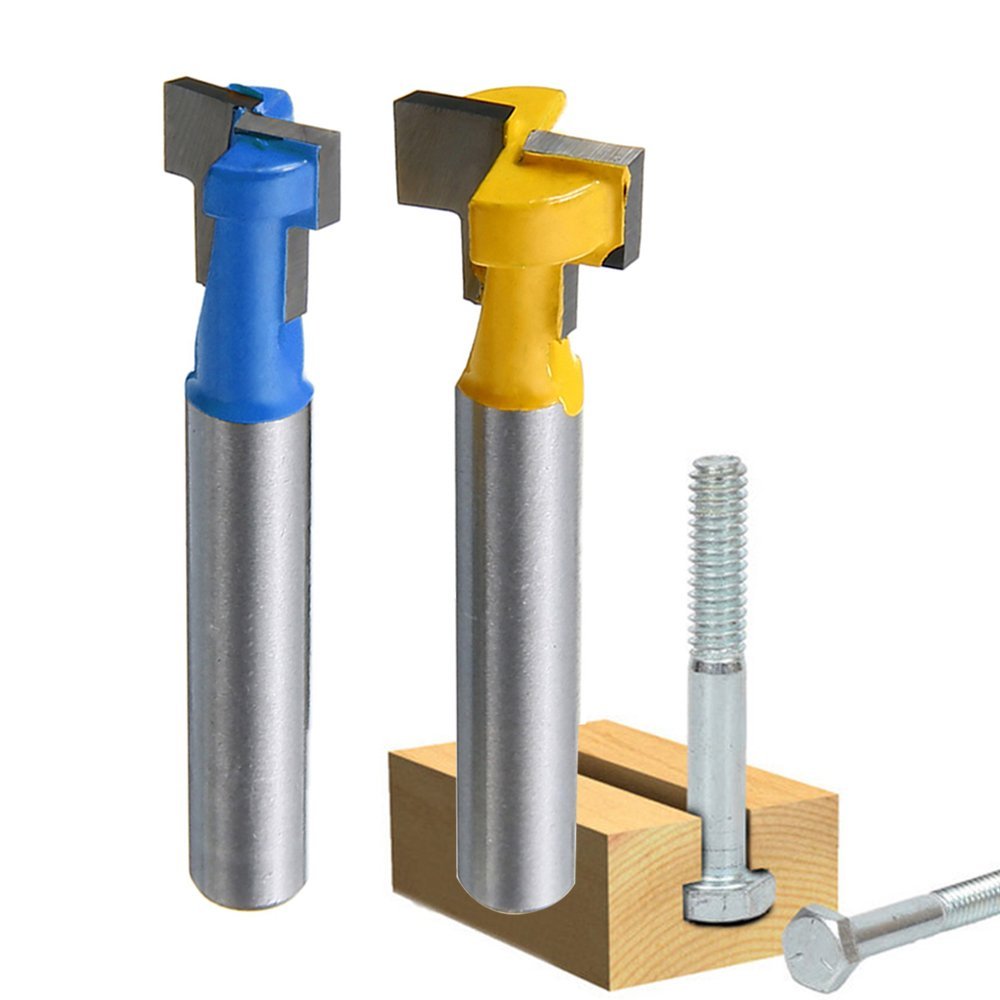 A11I 1/4 inch Shank T-Slot Cut - Power Tools For Woodworking บทวิจารณ์และราคา
