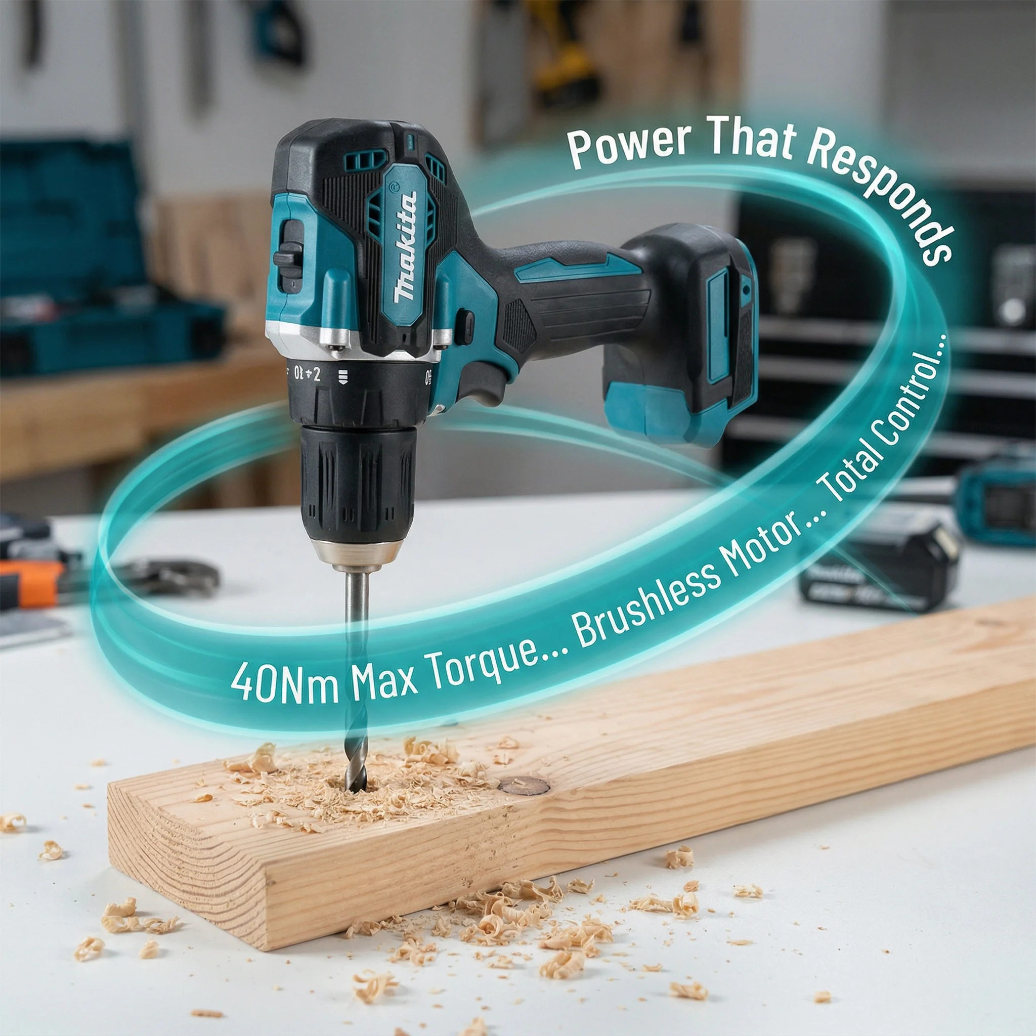 Makita DDF487 Cordless Driver  - Power Tools Brand บทวิจารณ์และราคา