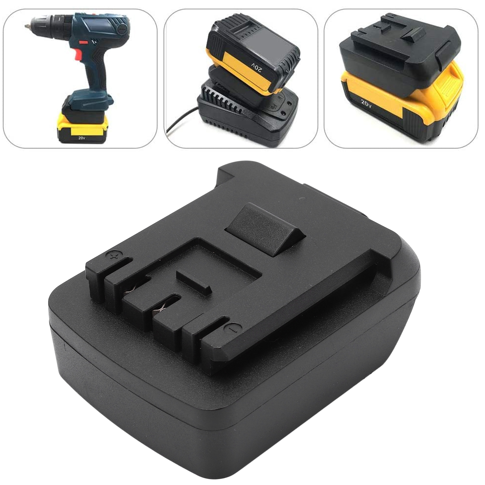 Lithium Battery Adaptor 18V 20 - Power Tools Battery บทวิจารณ์และราคา