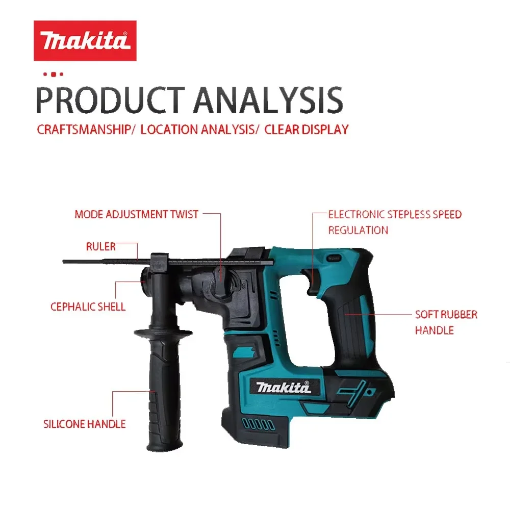 Makita Brushless Cordless Elec - Power Tools Hammer บทวิจารณ์และราคา