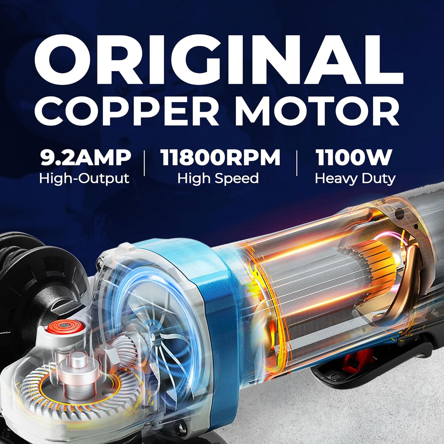 9.2 Amp Power Angle Grinder 4- - Power Tools Images บทวิจารณ์และราคา