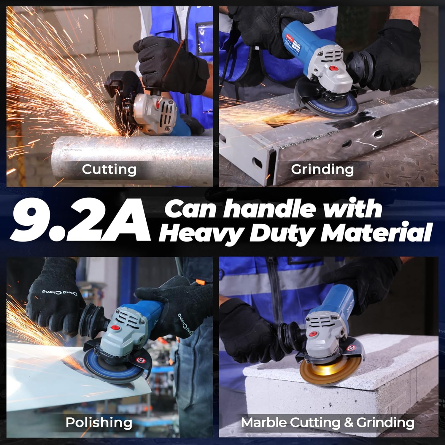9.2 Amp Power Angle Grinder 4- - Power Tools Images บทวิจารณ์และราคา