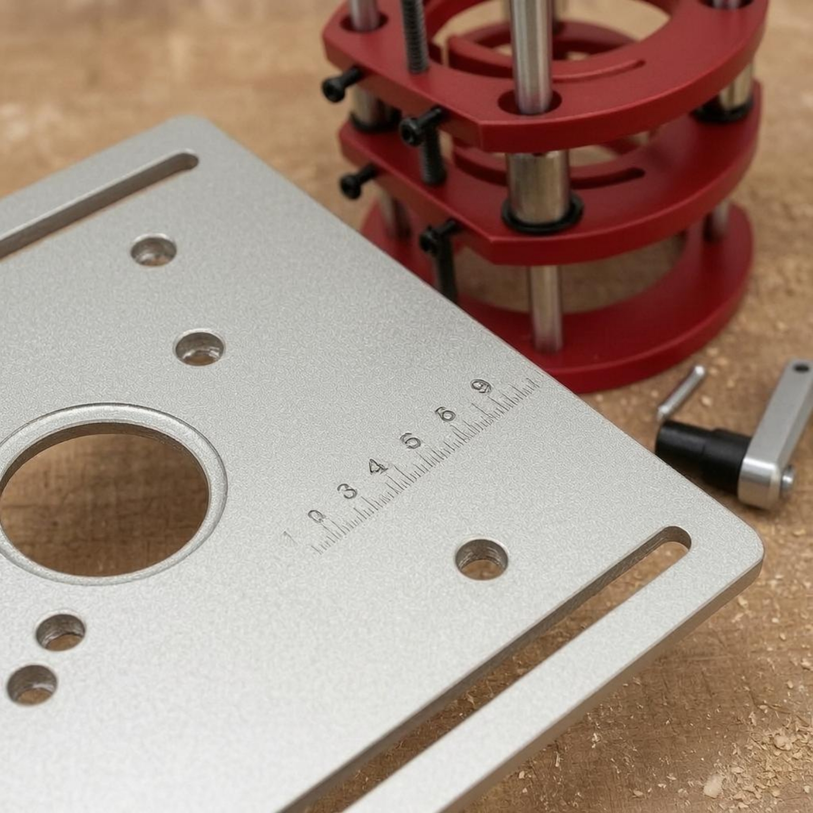 Manual Router Lift Hand Crank  - Power Tools For Woodworking บทวิจารณ์และราคา