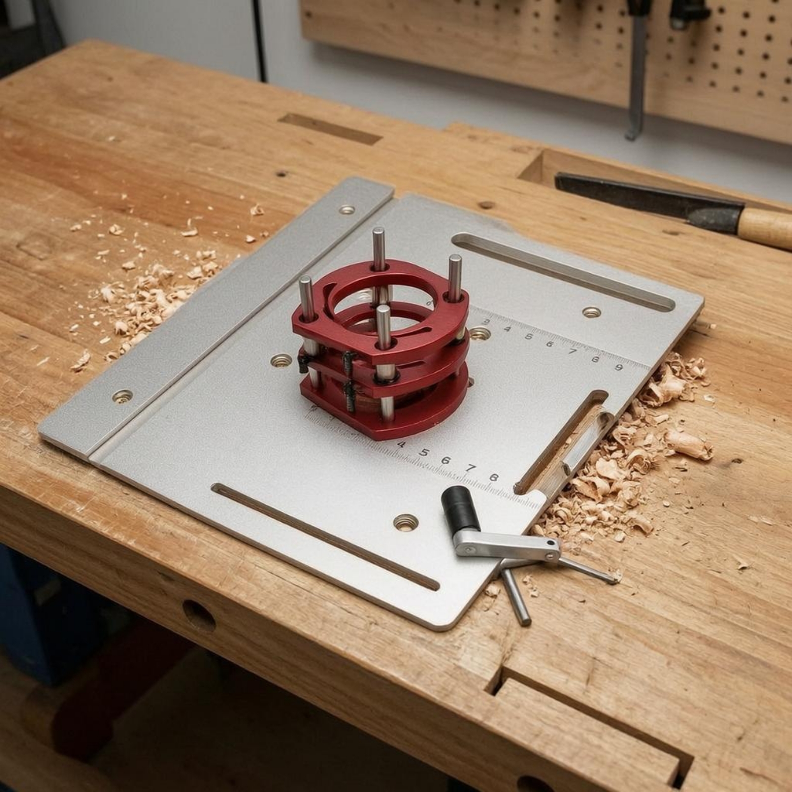 Manual Router Lift Hand Crank  - Power Tools For Woodworking บทวิจารณ์และราคา