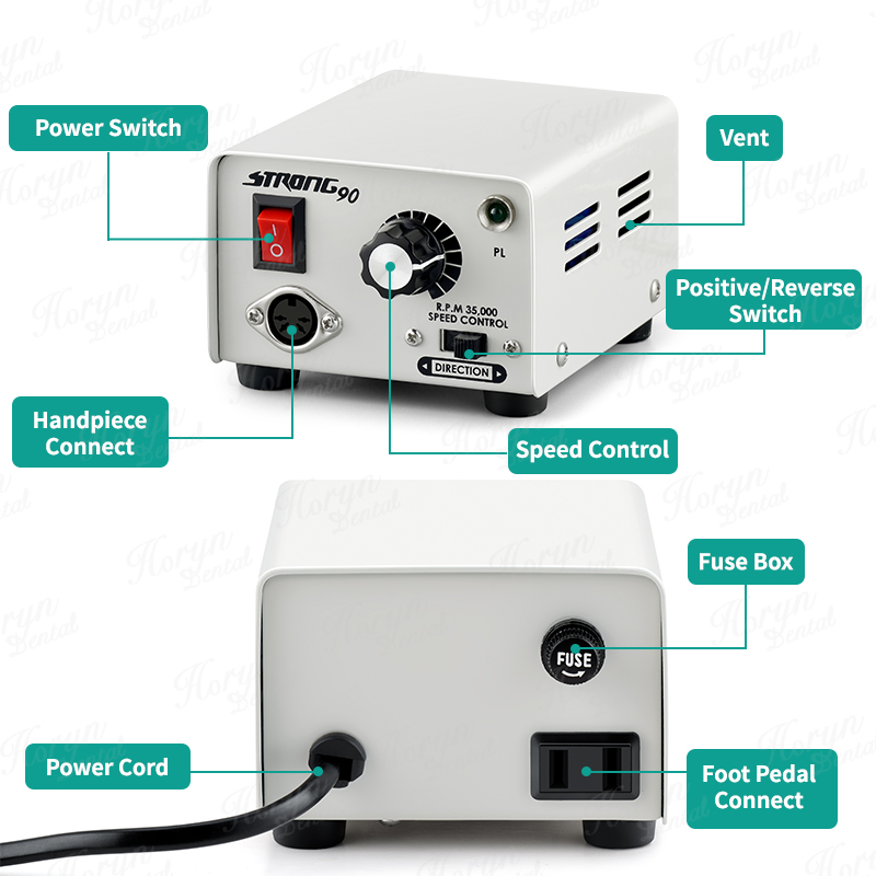65W Strong 90 Micromotor 102L/ - Power Tools Brand บทวิจารณ์และราคา