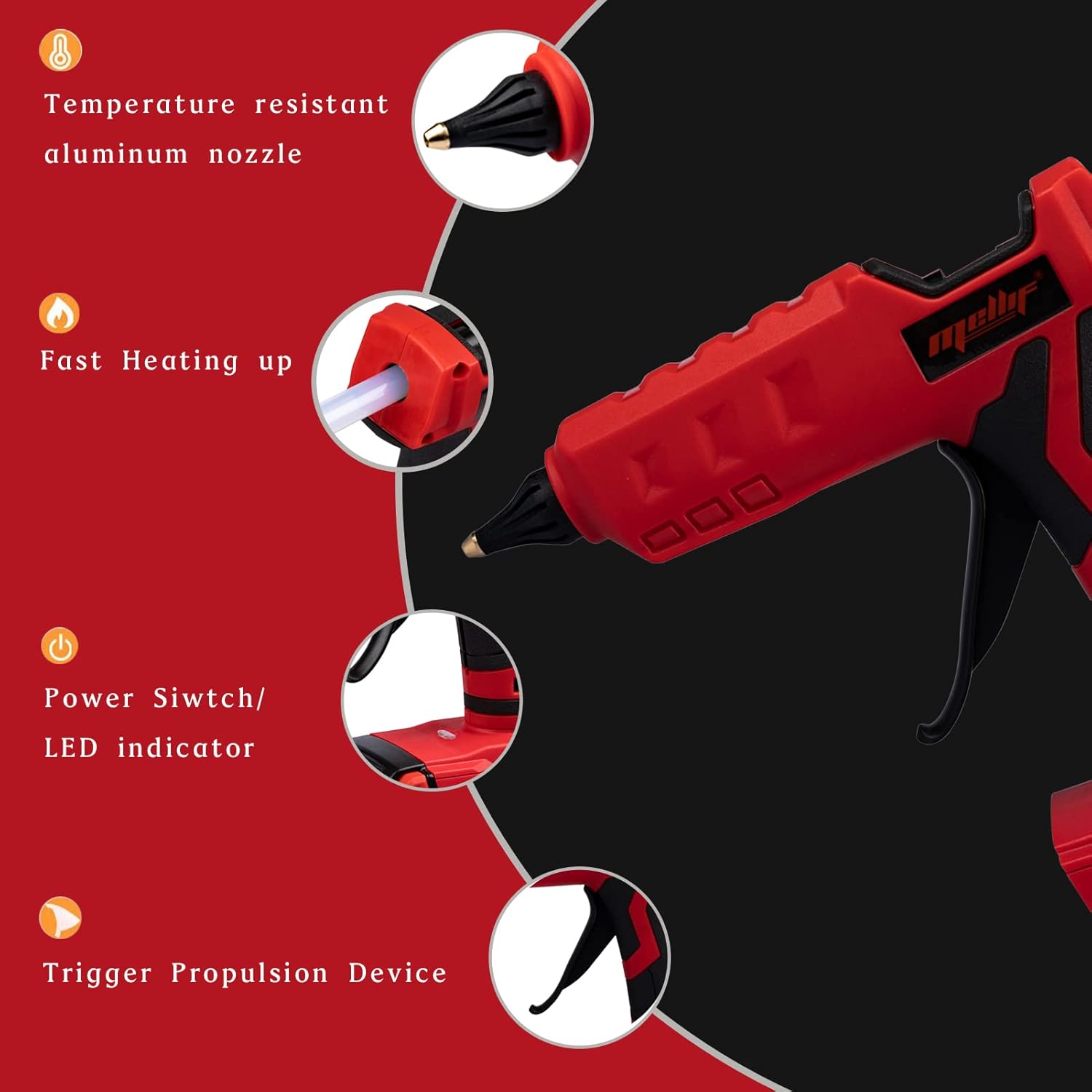 Cordless Hot Glue Gun Compatib - Power Tools Images บทวิจารณ์และราคา
